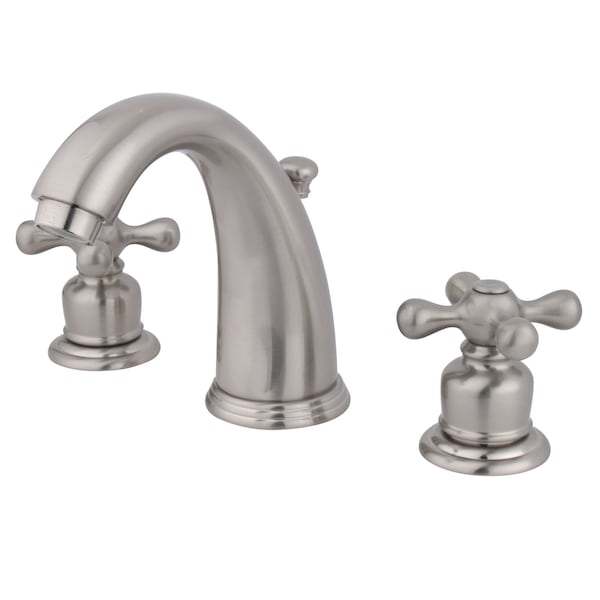 Widespread Bathroom Faucet, Brushed Nickel